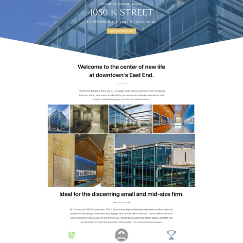 1050 K Street – Experience. Engage. Evolve